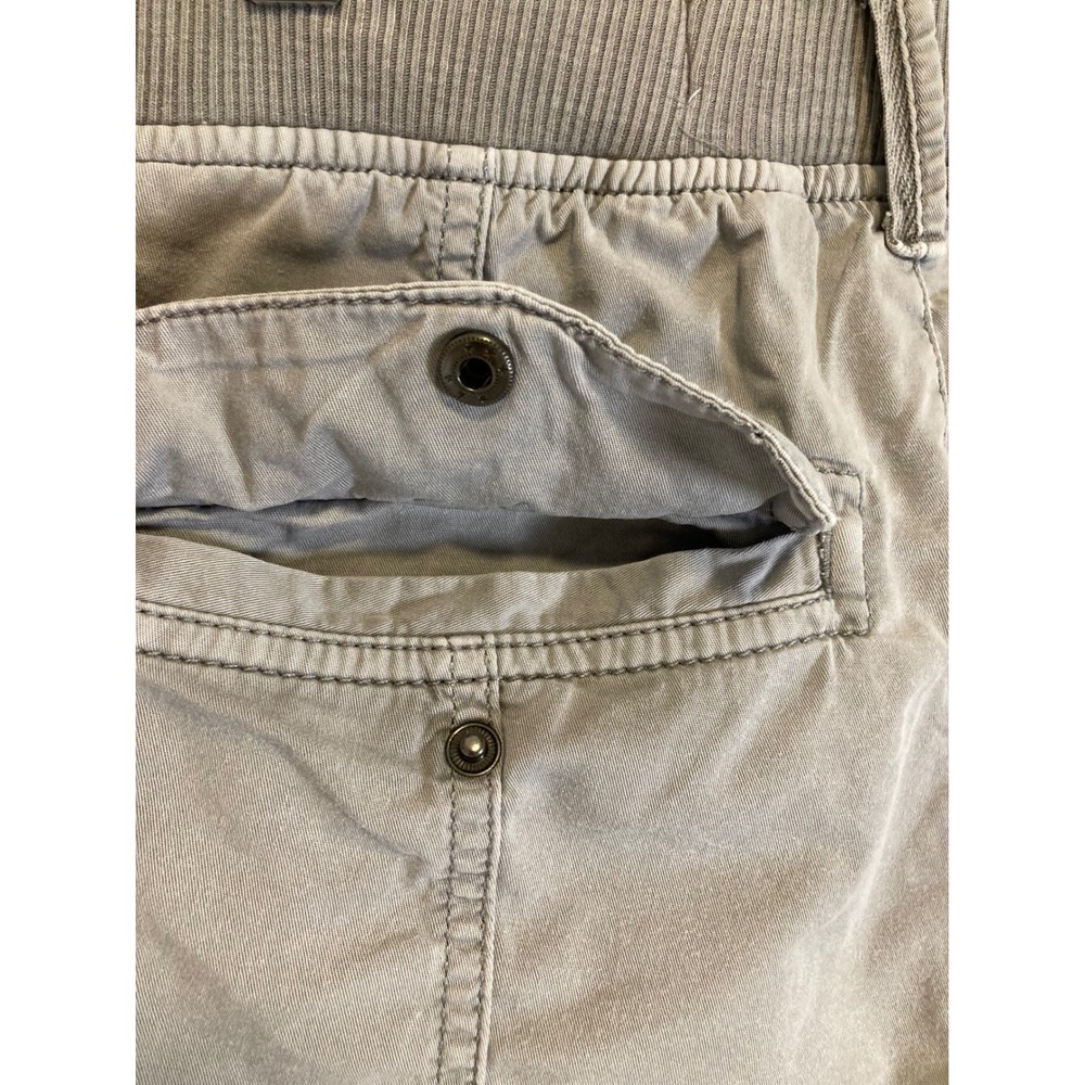 Utility Sonoma Goods For Life Womens 12 Gray Ribbed Waist Cargo Shorts - Picture 5 of 9